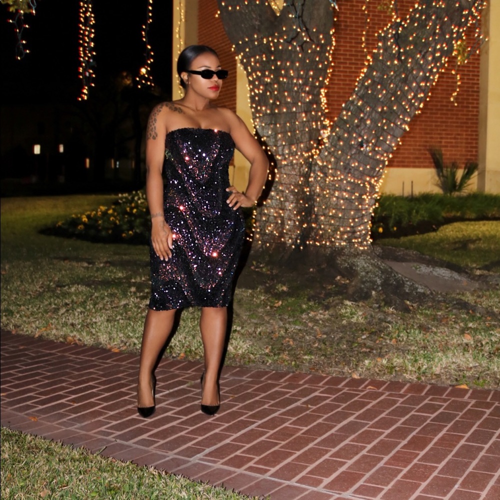 Sequined dress